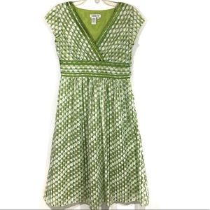 Coldwater creek dress size 6 green
